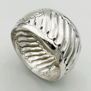 ANILLO SERVILLETERO ANTIGUO PLATA ESTERLINA VICTORIANO Birmingham 1899 - Imagen 1 de 5