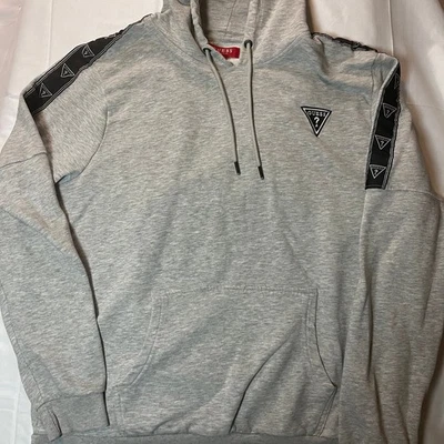 Sudadera con capucha gris Guess Foto 1 de 4