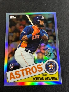 2020 Topps Chrome - 1985 Topps Yordan Alvarez #85TC-4 (RC) Astros - Picture 1 of 2