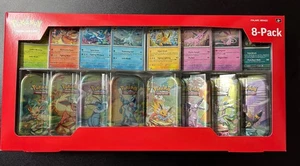 Pokemon TCG: Scarlet & Violet - Prismatic Evolutions 8 Pack Mini Tin Set  - Bild 1 von 5