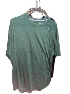 Tasc Performance MOSOtech Shirt Mens XL Green Short Sleeve Gym Active Stains - Picture 1 of 5