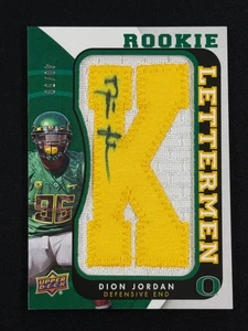 2013 Upper Deck - Rookie Lettermen Autographs Dion Jordan #RL-DJ /50 K Auto - Picture 1 of 2