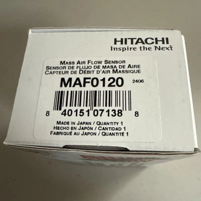 Sensor de masa de aire trasero Hitachi MAF0120 para Buick Enclave Cadillac ATS GMC Acadia Foto 1 de 4
