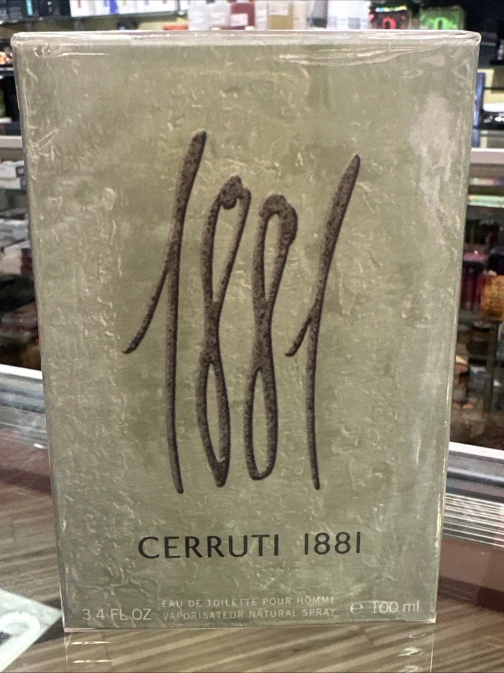 CERRUTI 1881 para hombre EDT spray 3,4 oz / 100 ml de colección - sellado de fábrica Foto 1 de 2