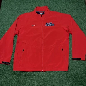 Ole Miss Softshelljacke Full Zip NIKE Rot Herren 3XL - Bild 1 von 11