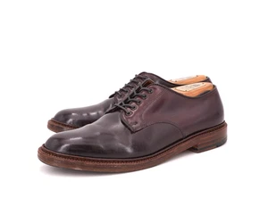 $872 | ALDEN 8.5 D DERBY LINED DERBY BURGUNDY SHELL CORDOVAN BARRIE D5421 - Picture 1 of 14