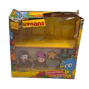 3-The Fairly Oddparents Nicktoons 2012 Figur Sammelset Jazwares LESEN - Bild 1 von 13