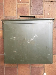 50 CAL STEEL AMMO CAN - Picture 1 of 9