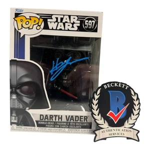 Hayden Christensen Signed Autograph Funko Pop Star Wars 597 Beckett Darth Vader - Picture 1 of 2