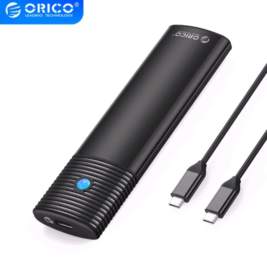 ORICO M.2 NGFF / NVMe SATA SSD to USB 3.2 External Case HDD Enclosure 4TB UASP - Image 1 of 1