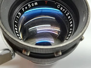 Arri Arriflex full frame Carl Zeiss Sonnar 1:1.5/5cm T used but functional lens - Picture 1 of 17