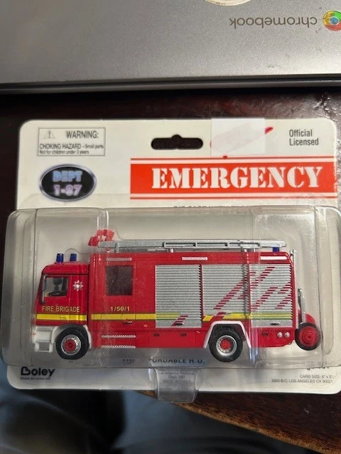 HO Scale Boley  Emergency #5004 FIRE BRIGADE 1/50/1 - Image 1 of 1