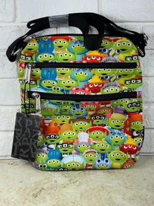 Loungefly Disney Pixar Toy Story Alien Outfits Umhängetasche Reisepass Reisetasche Neu mit Etikett - Bild 1 von 24