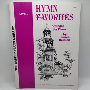 WP44 - HYMN FAVORITES - LEVEL 1 By James Bastien **BRAND NEW** - Foto 1 di 4
