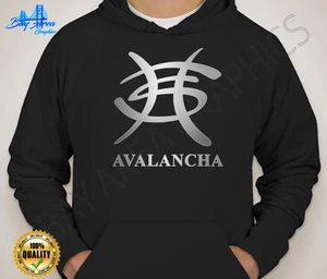 Heroes Del Silencio AVALANCHA Hoodie schwarz Baumwollmischung Fleece HTV FRONT-Druck - Bild 1 von 9