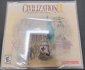 Brand New CIVILIZATION II MICRO PROSE PC/COMPUTER SOFTWARE DISC 2000 WINDOWS - Picture 1 of 2