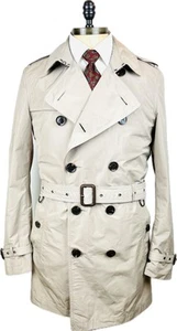 Burberry Trenchcoat M Herren Doppelreiher Mantel Jacken Brit Beige Kurzmantel - Bild 1 von 11
