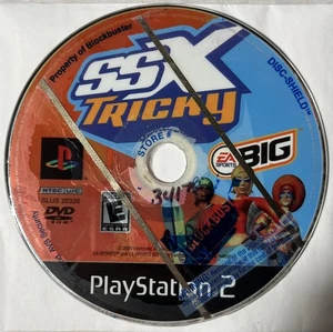 SSX Tricky (PS2, 2001) Blockbuster Rental (SOLO DISCO) *SPEDIZIONE GRATUITA* - Foto 1 di 2