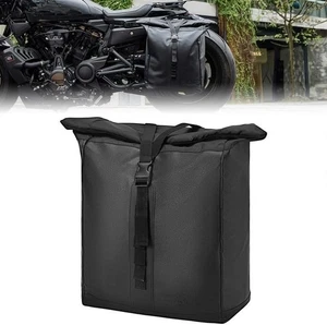 Bolso Lateral KEMIMOTO Cuero PU con Soporte Motocicleta Lado Izquierdo Solo Bolso CAJA ABIERTA - Imagen 1 de 15
