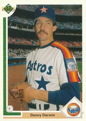 1991 Upper Deck #586 Danny Darwin - Image 1 of 3