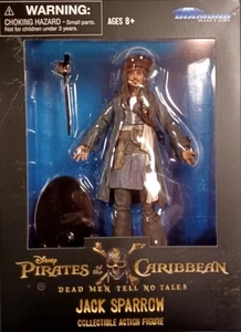 PIRATES OF THE CARIBBEAN - Jack Sparrow - Diamond Select - 18 cm - neuware, OVP - Bild 1 von 5