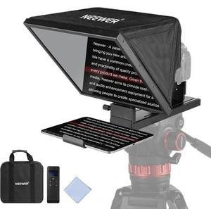 NEEWER Basics X16B Aluminiumlegierung anhebbarer Teleprompter 16" für iPhone Tablet - Bild 1 von 10
