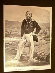 20° dalla morte di Garibaldi L'Eroe Foto eseguita in Caprera nel 1865 - Picture 1 of 1
