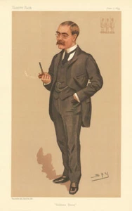VANITY FAIR SPY CARTOON Rudyard Kipling 'Soldiers Three'. Novelist poet 1894 - Foto 1 di 2