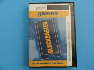 PLAYSTATION 2 MEDAL OF HONOR: EUROPEAN ASSAULT BLOCKBUSTER VIDEO RENTAL CASE - Picture 1 of 5