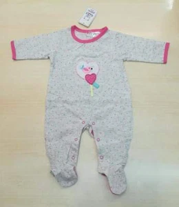 TUTINA INTERA PRIMAVERILE NEONATA in 100% cotone 0 - 1- 3 - 6 MESI - Picture 1 of 20