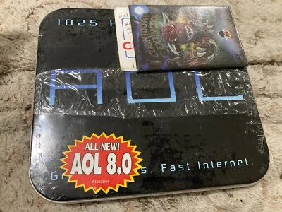 All-New Version 8.0 AOL CD - 1025 free hours countdown to extinction SEALED CD - Image 1 of 4