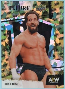 TONY NESE 2022 Upper Deck Allure AEW #92 - "AEW LOGO" Parallel /299 - Picture 1 of 2