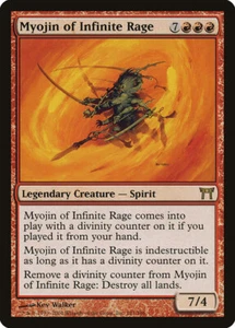 Magic The Gathering MTG MYOJIN OF INFINITE RAGE Champions of Kamigawa NM - Picture 1 of 1