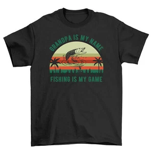 "39 and Fishing Fine" T-shirt - Reel in the Laughs with this Funny Fishing Tee! - Picture 1 of 46