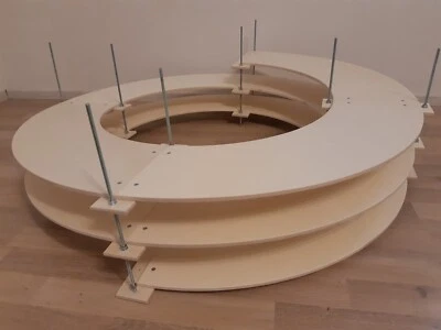 Gleiswendel H0 Märklin M C Gleis R1 R2 zweigleisig 1-8 Windungen Wendel Auf Ab - Bild 1 von 4