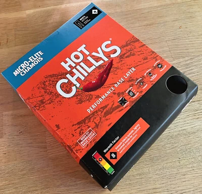 Hot Chillys Micro Elite Chamois Midweight Base Layer Body Fit Tight Mens Medium