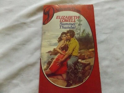 Silhouette Desire Summer Thunder Elizabeth Lowell # 77 Paperback Romance 1983 - Image 1 of 2