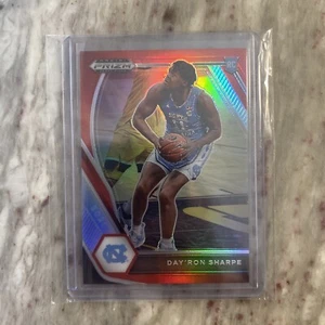 2021 Panini Prizm Draft Picks Red Day’Ron Sharpe RC /299 UNC Tar Heels - Picture 1 of 2