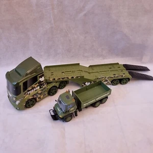 Teamsterz Mighty Machines Large Military Helicopter Transporter - Picture 1 of 15