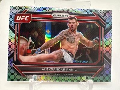 Aleksandar Rakic 2023 Prizm Octagon 4/8 UFC - 117  - Image 1 of 2