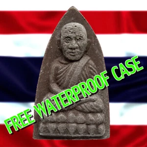 Originale amuleto tailandese potente magia sacra LP. THUAD (TUAD) + custodia impermeabile OMAGGIO - Foto 1 di 18