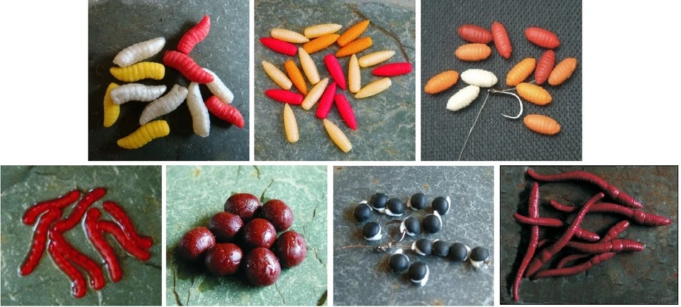 Enterprise Gerät Nachahmung Köder, Maden, Grubs , Rollen, Würmer/Karpfenangeln - Bild 1 von 1