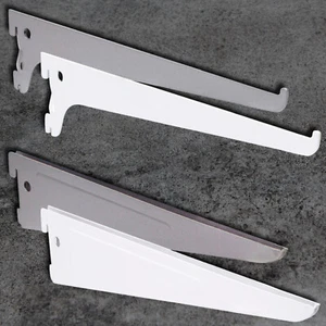 Regalträger Regalhalter Regalsystem für Wandschiene Regal Regalwinkel Regalboden - Bild 1 von 12
