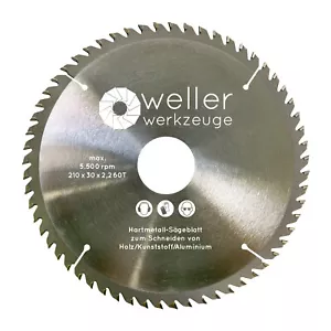Profi Kreissägeblatt Sägeblatt 210x30mm für SCHEPPACH HS80, HM80L, HM80LXU, PL75 - Bild 1 von 8