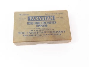 The Farastan Company Mono Cinchophen Compound Philadelphia Box Movie Prop - Picture 1 of 5
