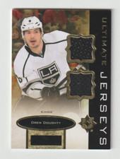 13/14 ULTIMATE COLLECTION DREW DOUGHTY #UJDD ULTIMATE DUAL JERSEY NRMT