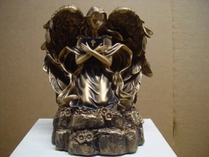Eternal Reflections Composite Bronze Angel Cremation Urn Ashes - Imagen 1 de 7
