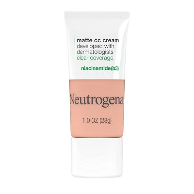 Neutrogena Flawless Matte CC Cream 1 oz Vanilla 3.0 Clear Coverage Foundation - Image 1 of 3