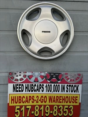 1989 - 1994 年马自达 MPV #56523 二手 Oem # LA0137170 14 英寸轮毂盖 One 二手非常好! — 第 1/4 张图片