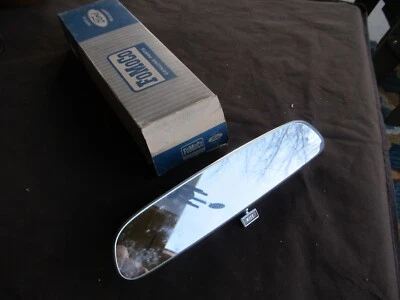 Espejo retrovisor día noche Fomoco C5AZ-17700-B 1965 pequeño defecto Foto 1 de 4